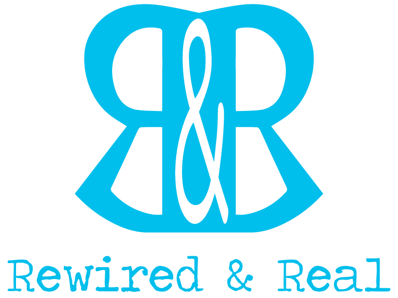 rewired and real logo